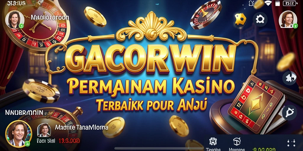 Gameplay menarik dan menyenangkan di GACORWIN dengan fitur Kasino.