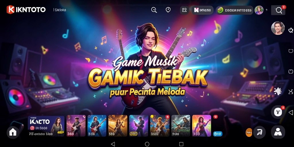Gameplay seru dan interaktif IKNTOTO yang penuh warna.