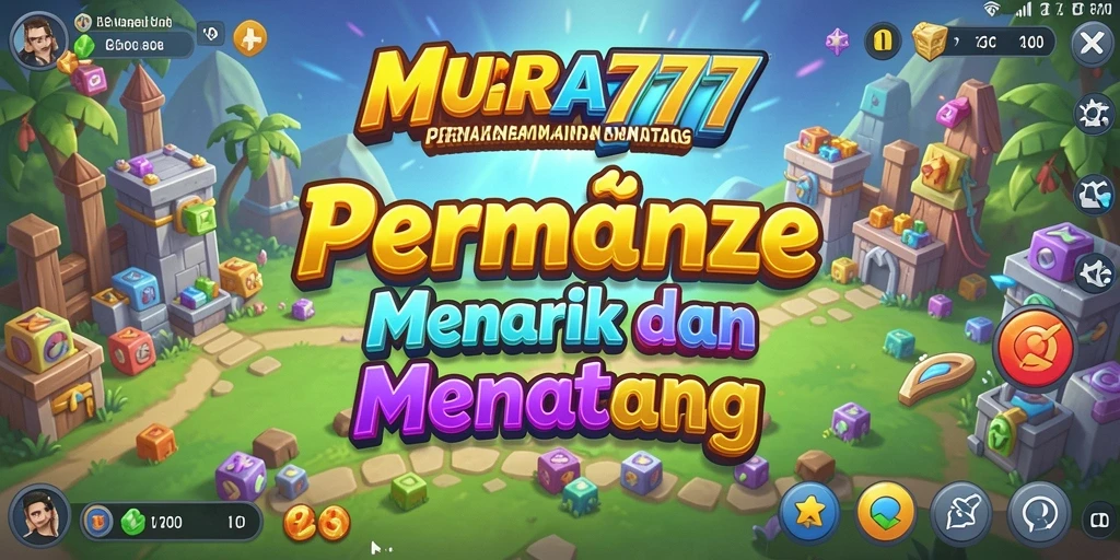 Screenshot gameplay MUARA777 menampilkan level puzzle yang menantang dan grafis menarik.