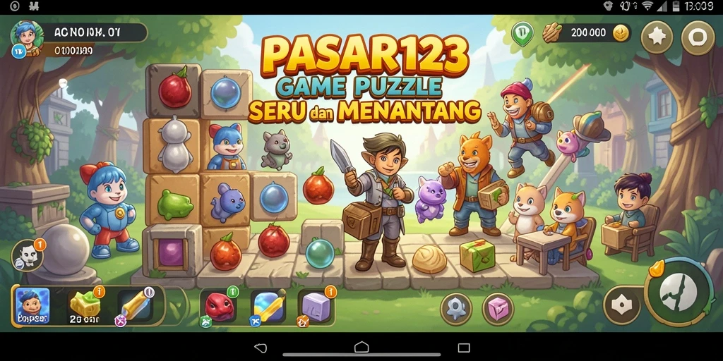 Gameplay PASAR123 yang penuh teka-teki dan tantangan menarik.